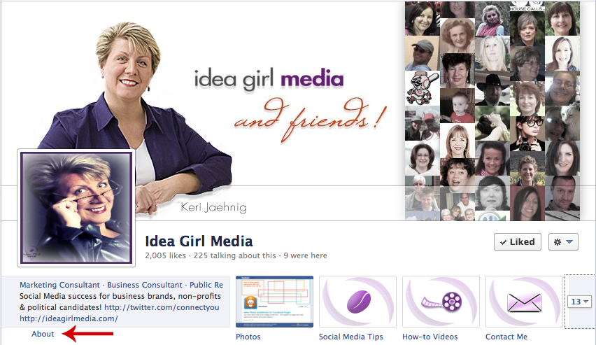 Facebook Page Admins should make their text key word rich when preparing for Facebook's Graph Search